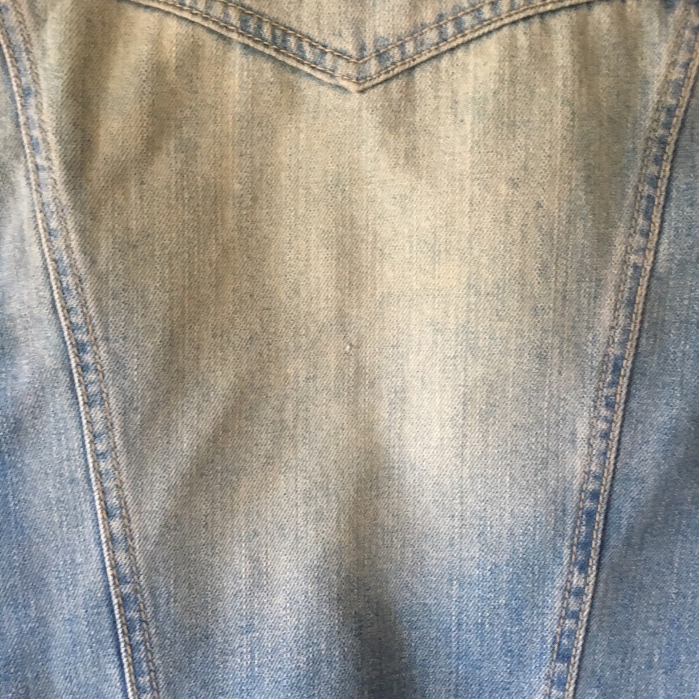 Fun Jean Jacket Small - image 4